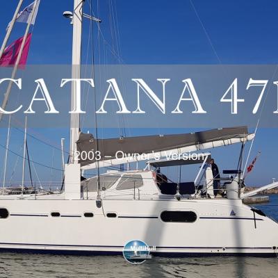 Sold by multihull catana 471 2003 owner s version