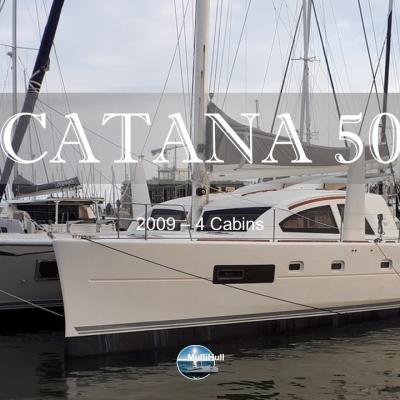 Sold by multihull catana 50 2009 4 cabines
