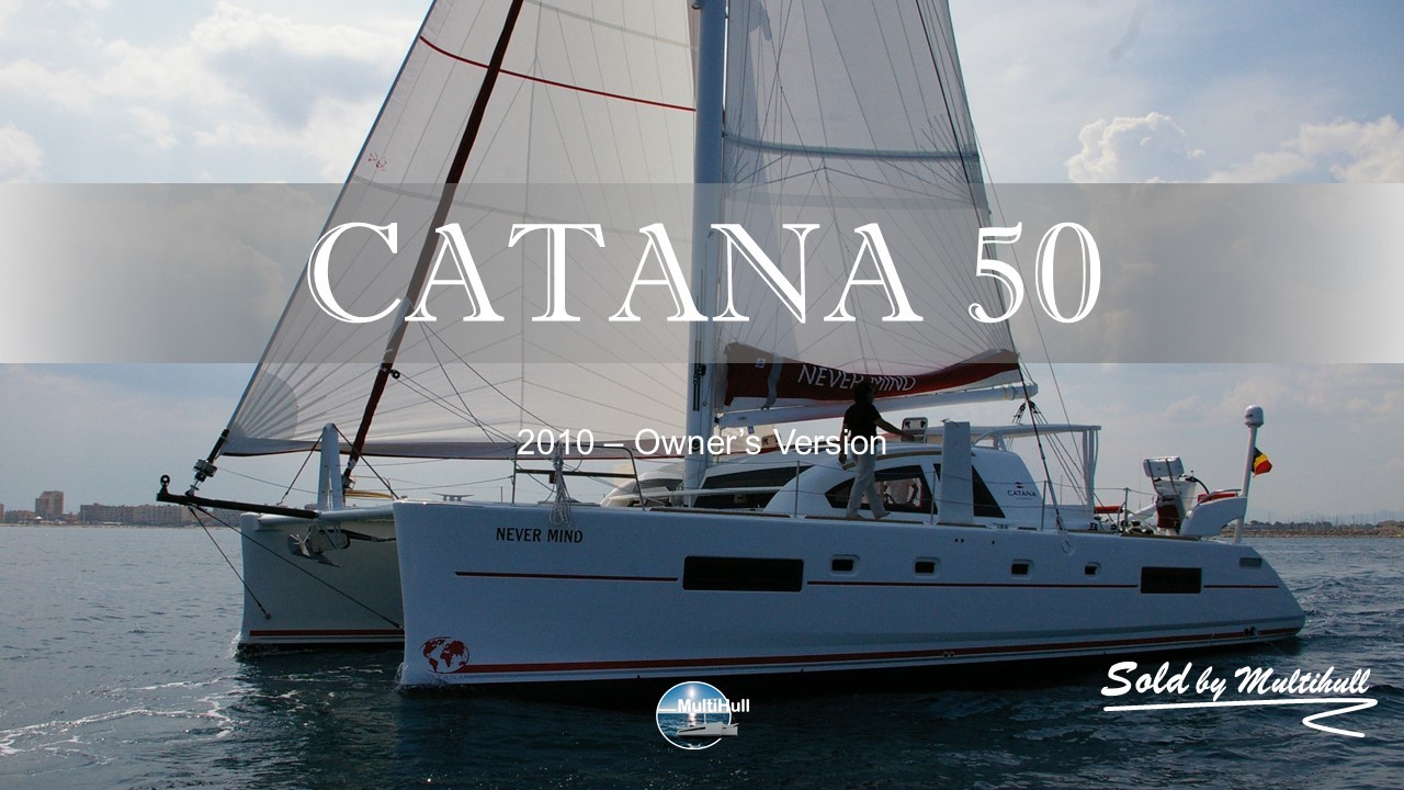 Sold by multihull catana 50 2010 owner s version 1