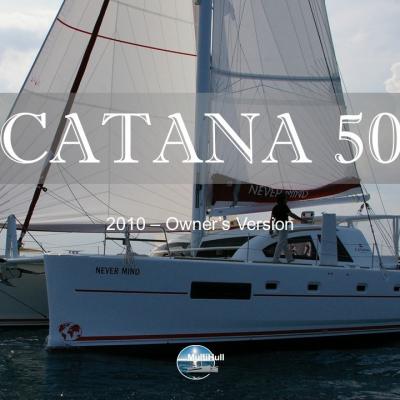 Sold by multihull catana 50 2010 owner s version 1