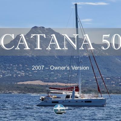 Sold by multihull catana 50 owner s version 2007