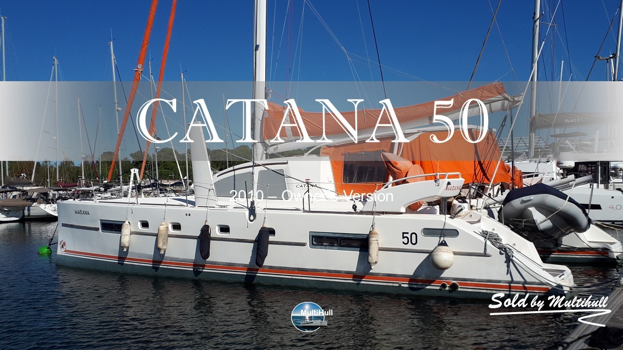 Sold by multihull catana 50 owner s version 2010 