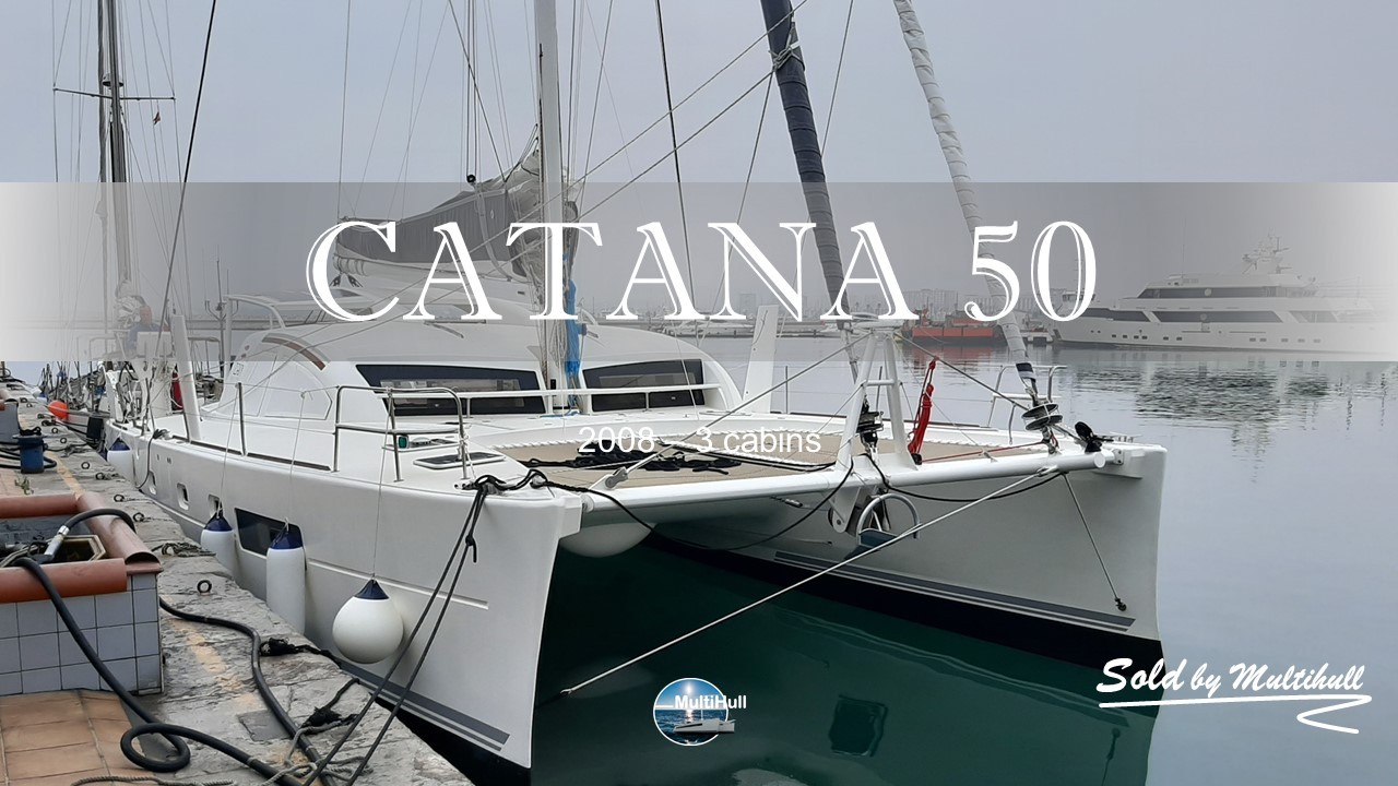 Sold by multihull catana 50 zan 