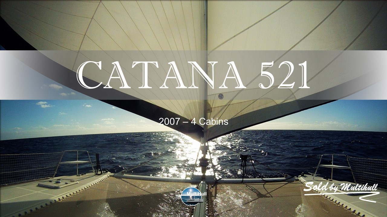 Sold by multihull catana 521