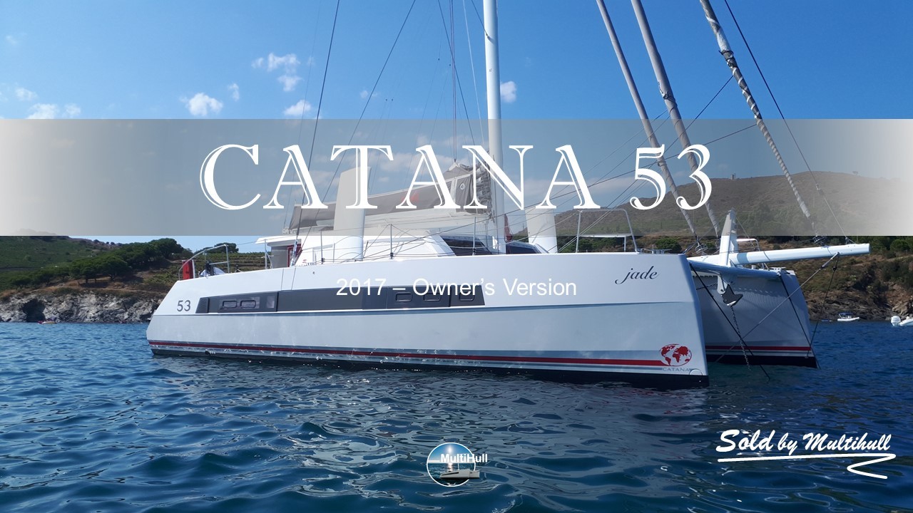 Sold by multihull catana 53 2017 owner s version