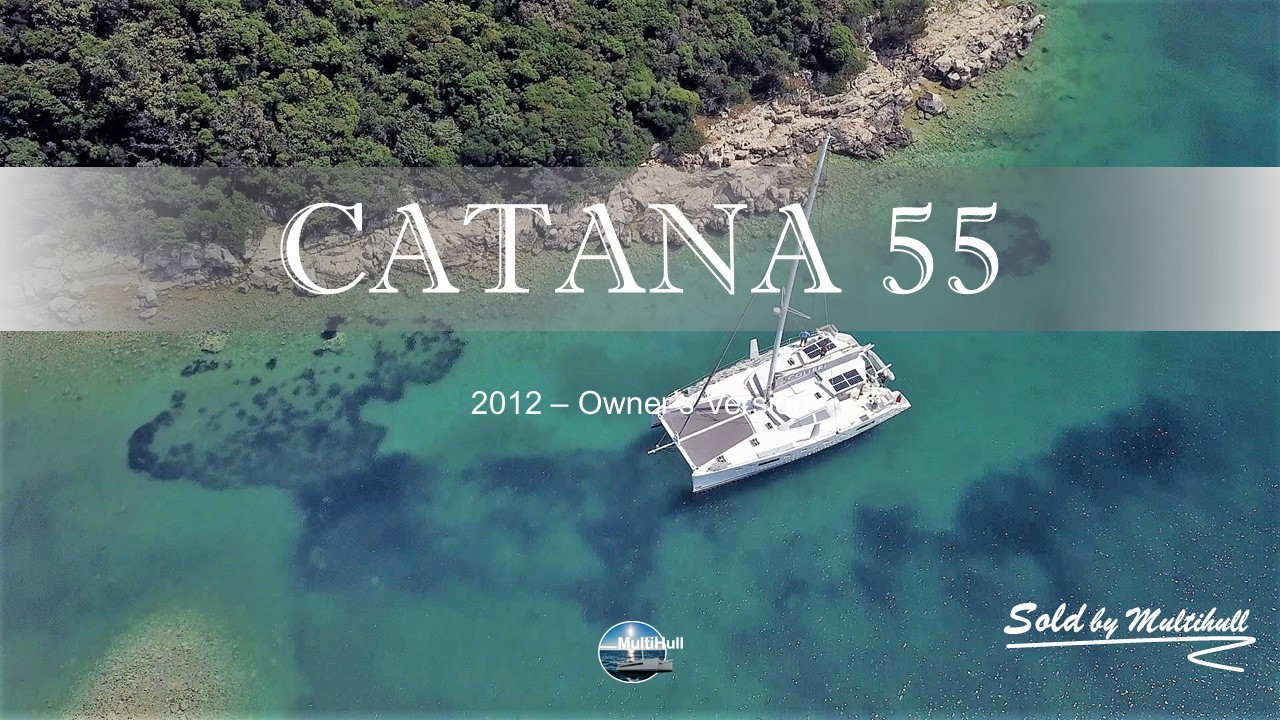 Sold by multihull catana 55 2012 owner s version
