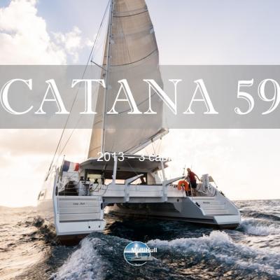 Sold by multihull catana 59 lazy jack