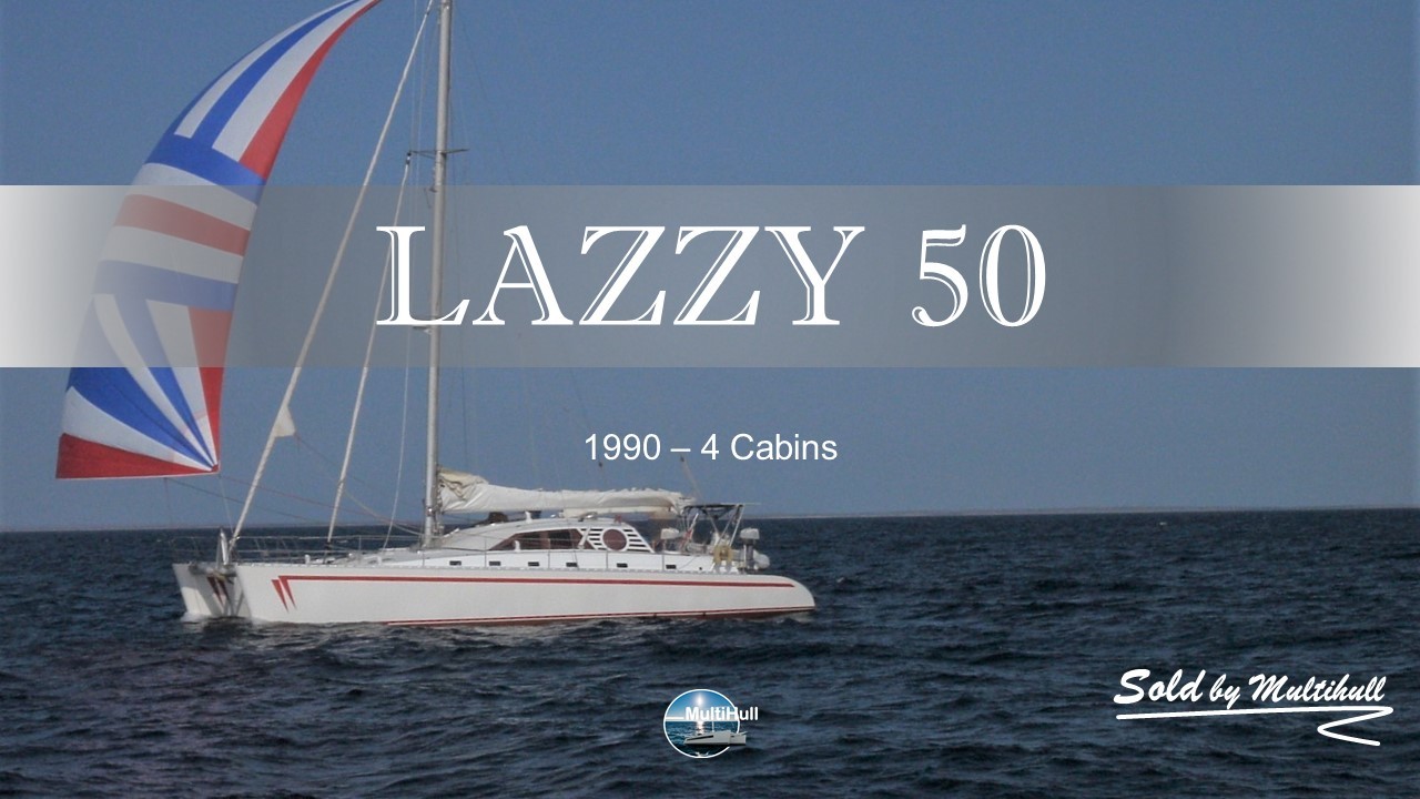 Sold by multihull lazzy 50 1990