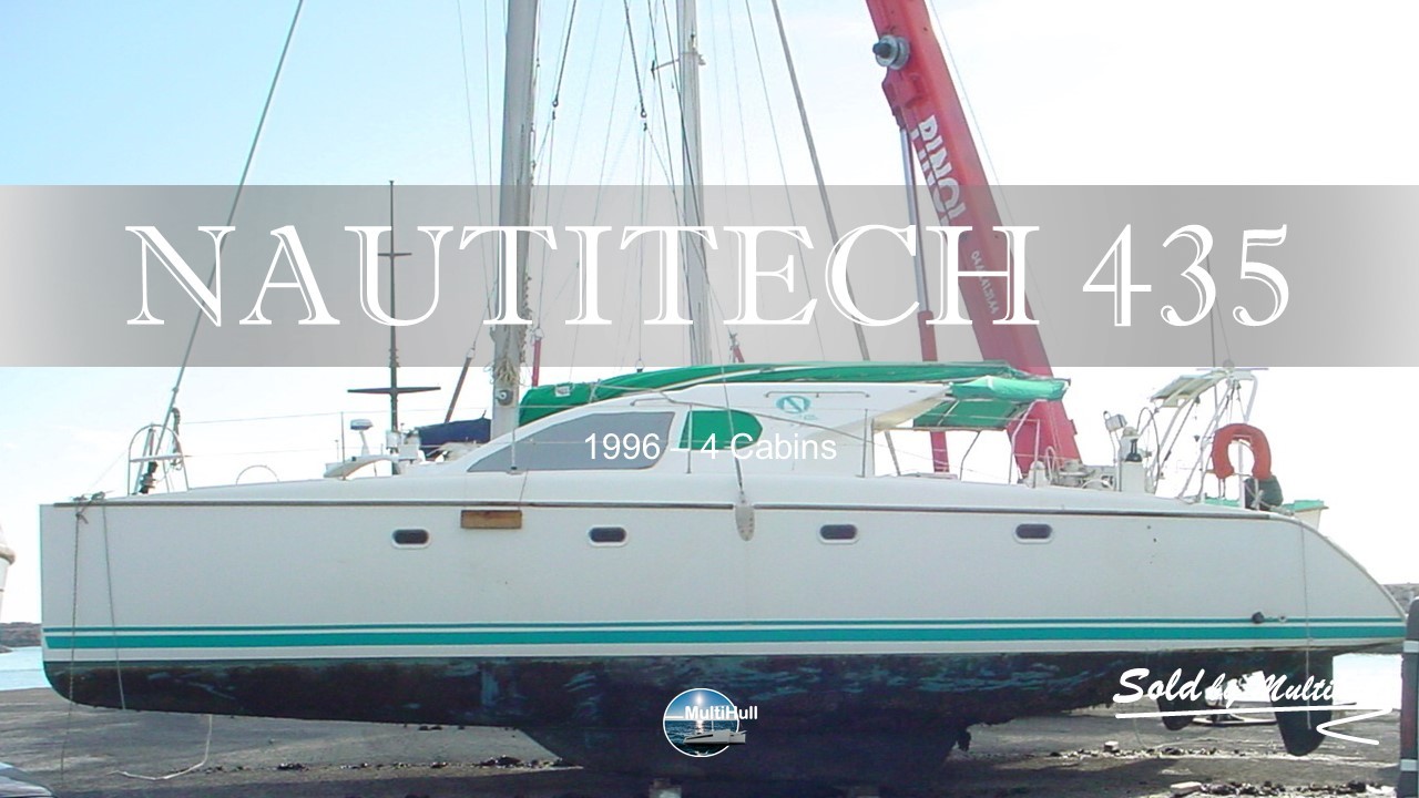 Sold by multihull nautitech 435 1996 4 cabins