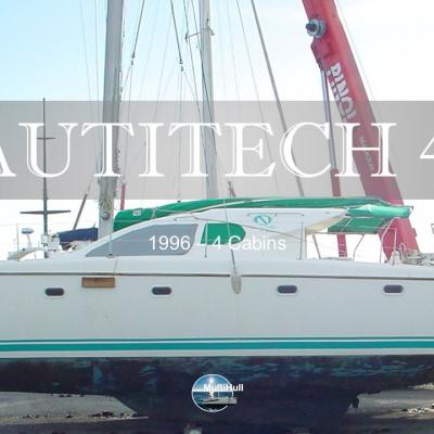 Sold by multihull nautitech 435 1996 4 cabins
