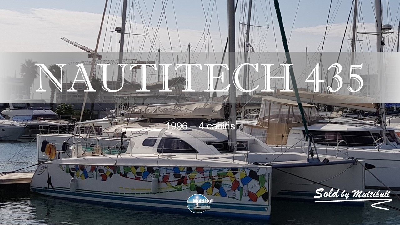 Sold by multihull nautitech 435 4 cabines 1996