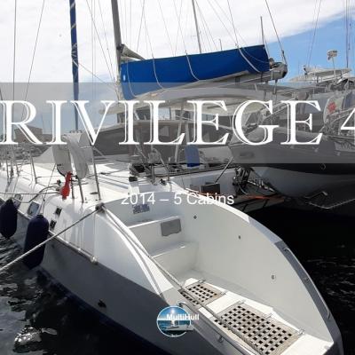 Sold by multihull privilege 48
