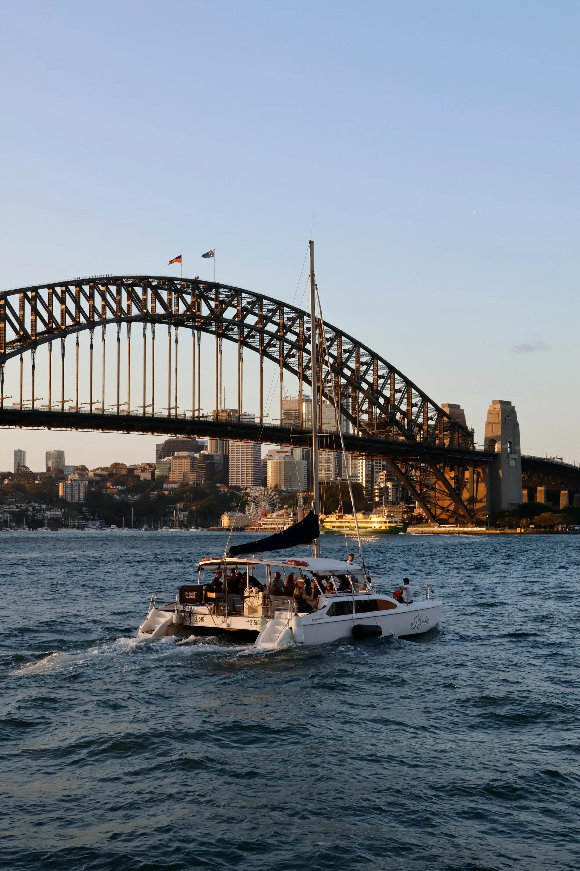 Sydney harbour bridge sydney nsw australia