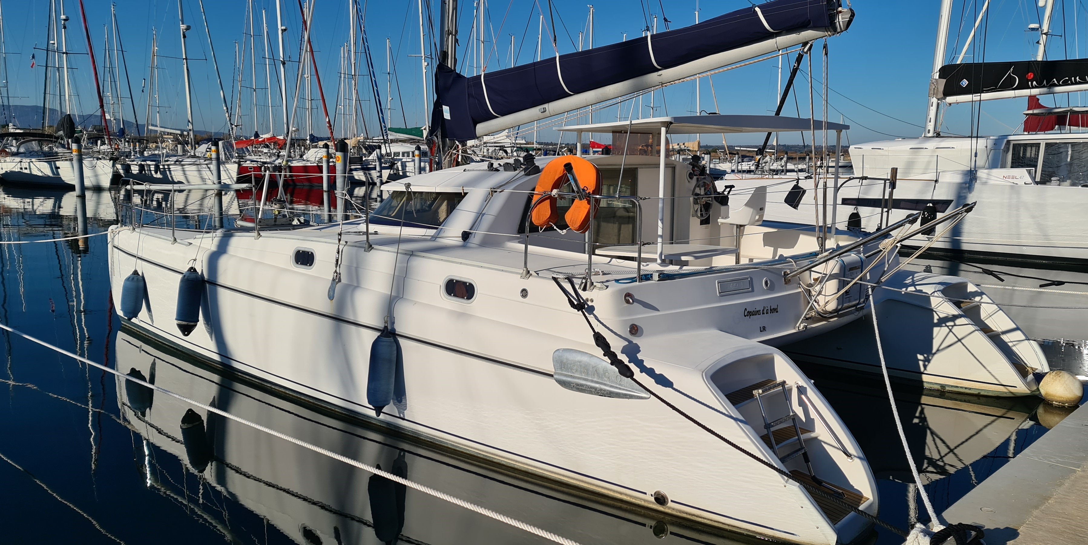 Tobago 35 in port leucate