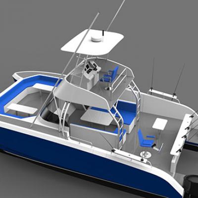 AB32 Sport Fish Catamaran