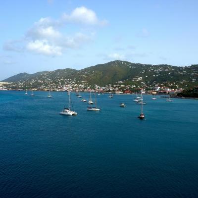 Boats on water in san juan pr 