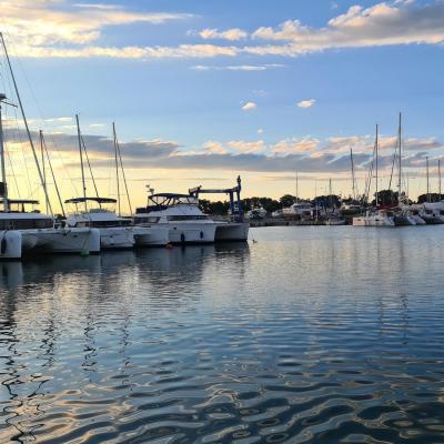 Canet en roussillon on the evening 2 