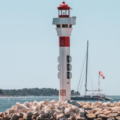 Cannes lighthouse france