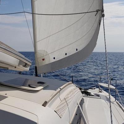 Catana 42 under sails