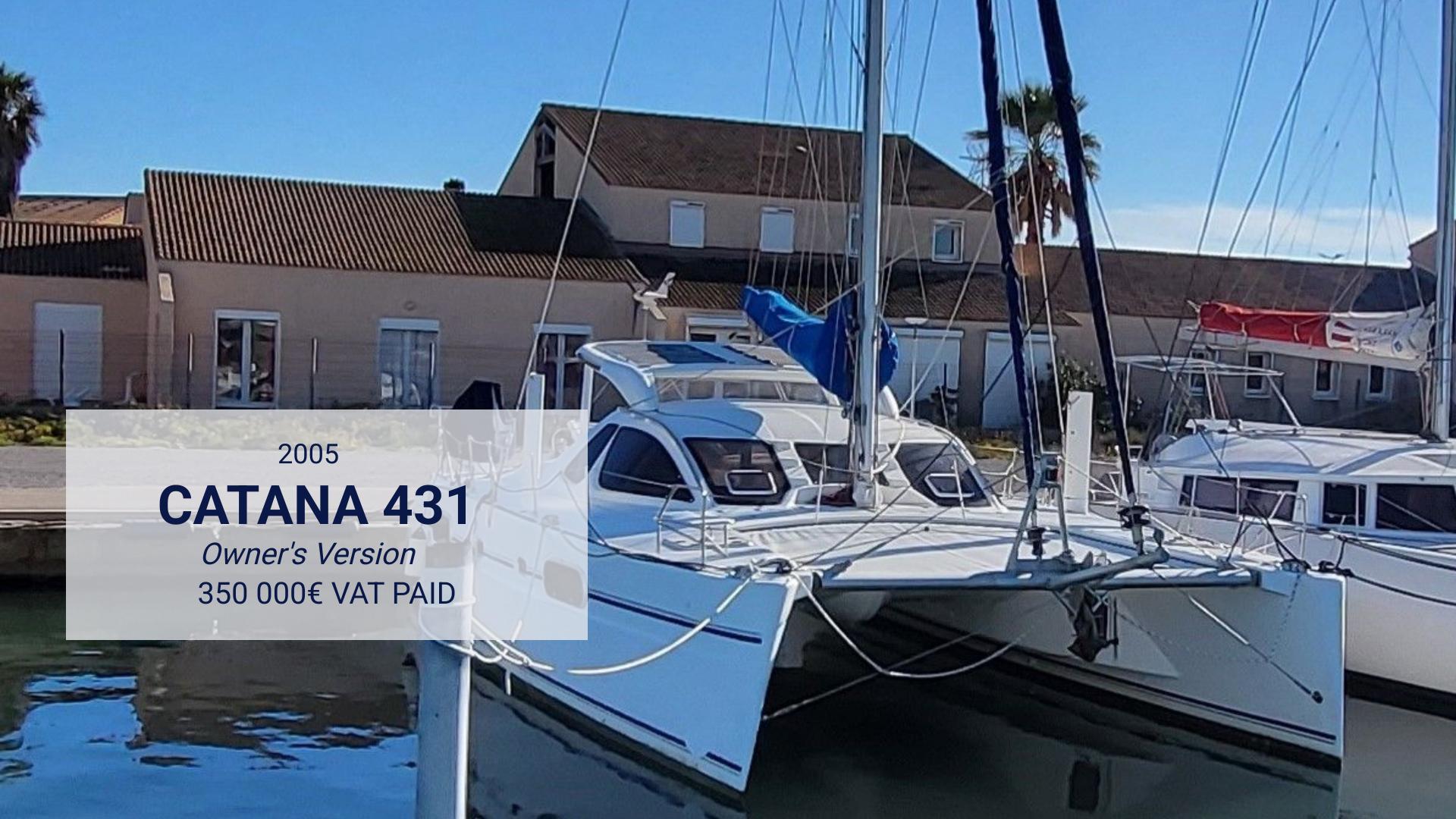 Catana 431 owners version