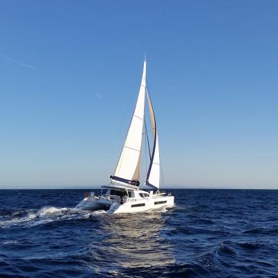 Catana 47 under sails