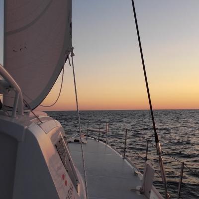 Catana 47 under sails