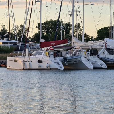 Catana 471 before departure