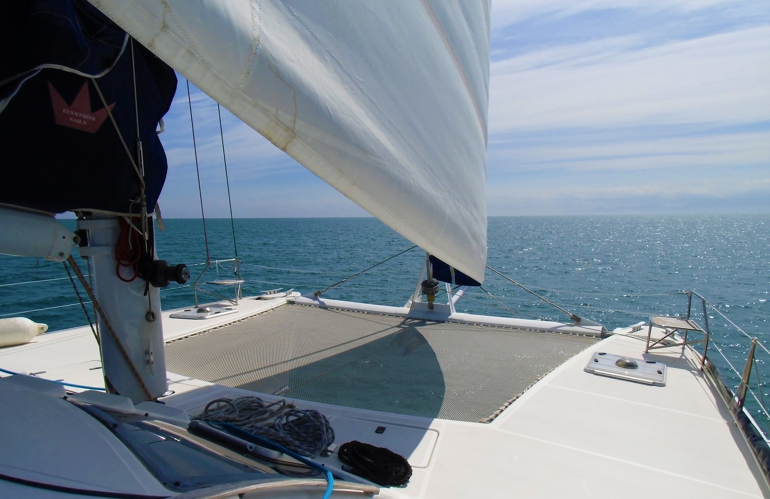 Catana 471 under sails