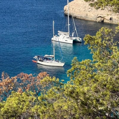 Catana 50 anchorage spain 2 