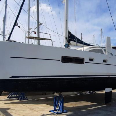 Catana 50 out of water