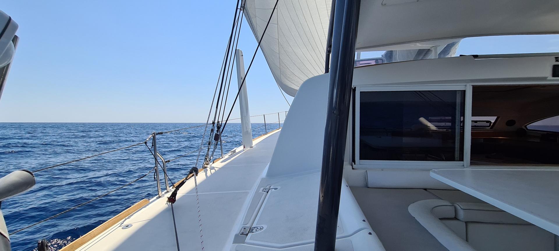 Catana 50 under sails