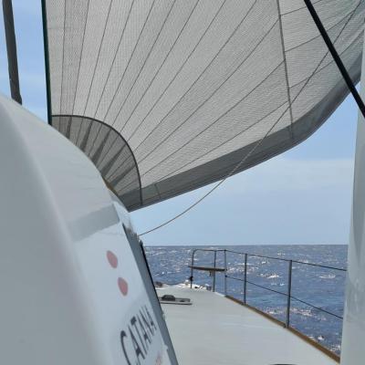 Catana 50 under sails