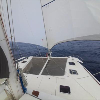 Catana 50 under sails