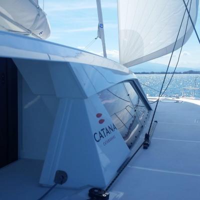 Catana 53 under sails