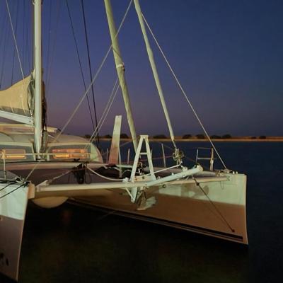 Catana 55 by night in bizerte