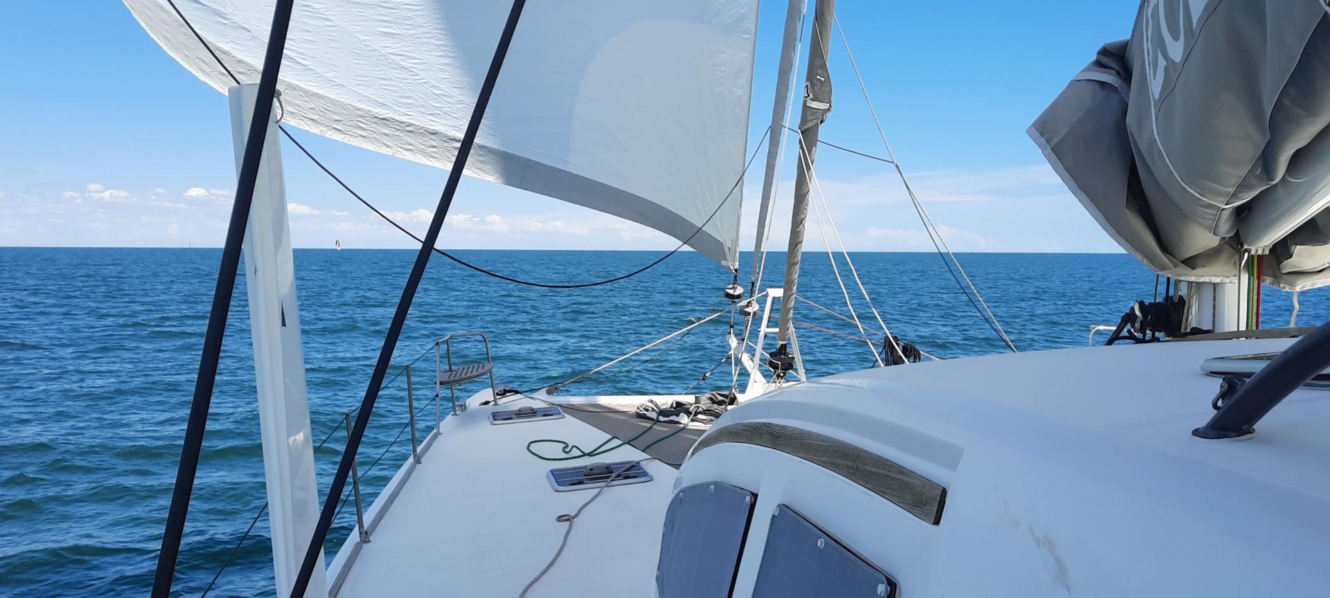 Catana 55 under sails 1 