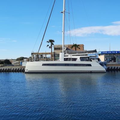 Catana 59 ready to leave canet en roussillon