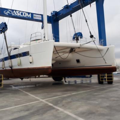 Catana 65 haul out