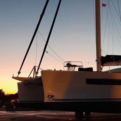 Catana 65 sunset