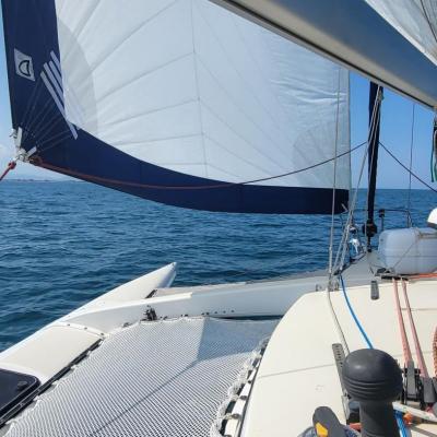Corsair f27 sailing