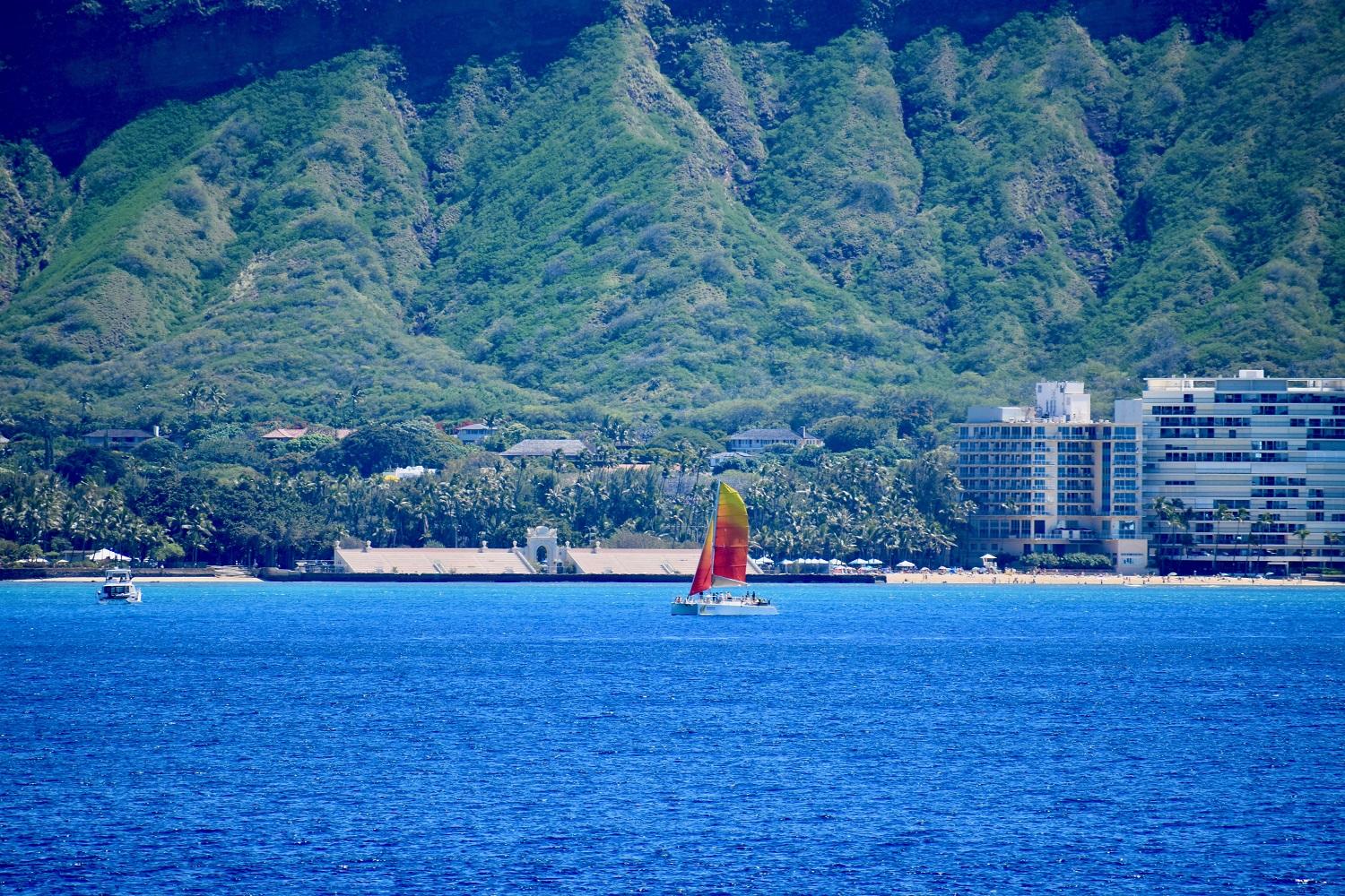 Hawaii honolu diamond head