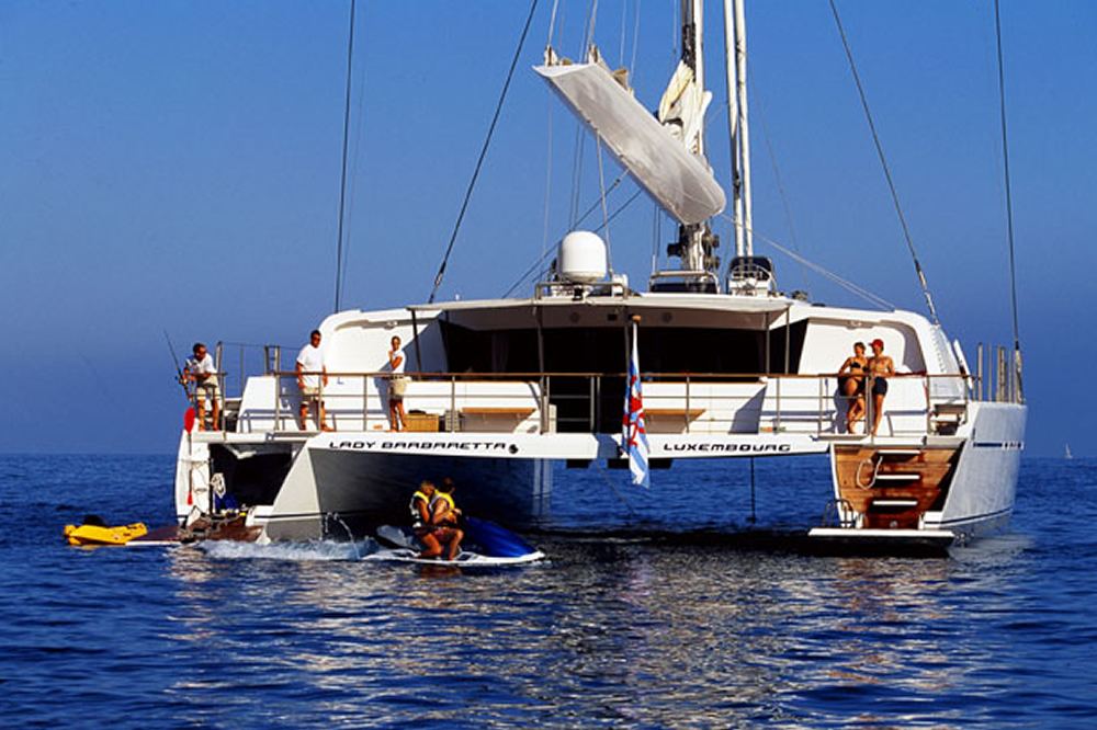 lady barbaretta catamaran
