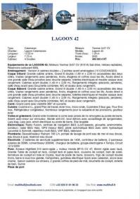 Lagoon 42 4 cabines
