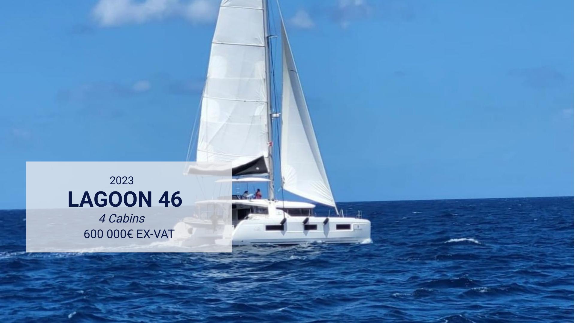 Lagoon 46 4 cabins
