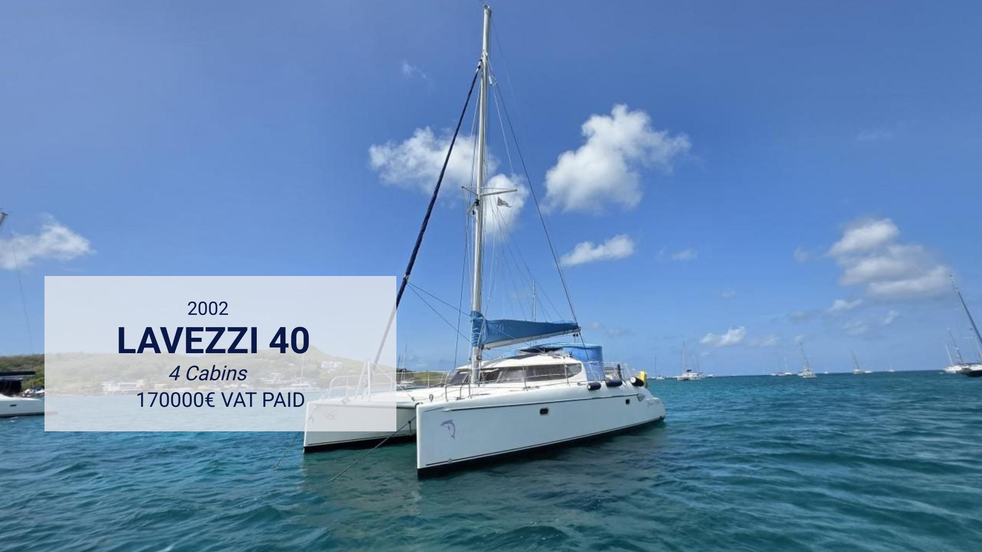 Lavezzi 40 4 cabins