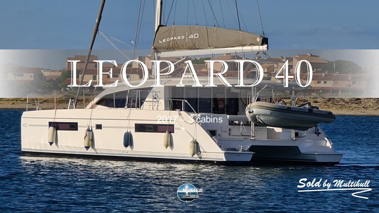 Leopard 40 sold by multihull