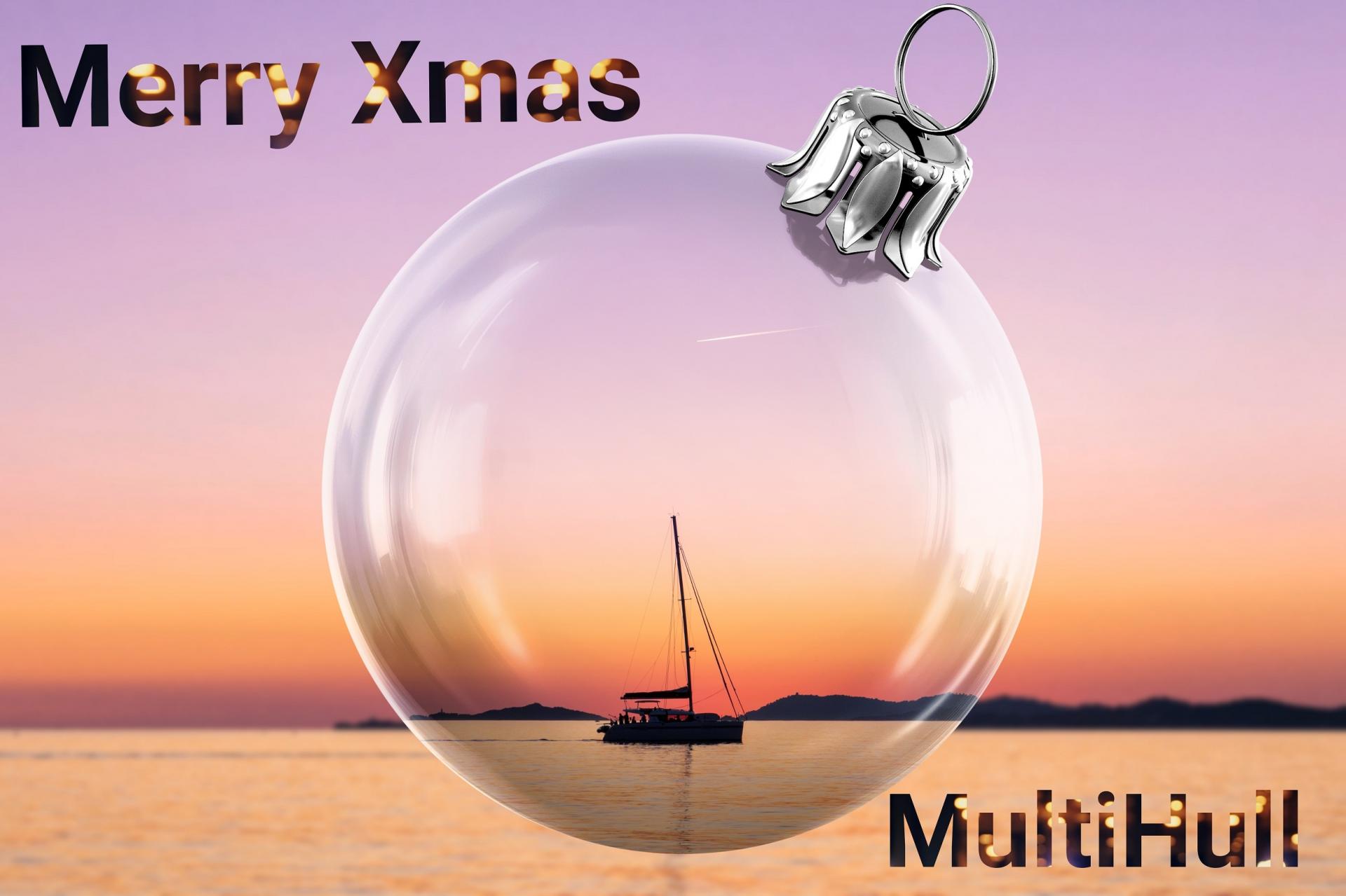 Merry christmas with multihull