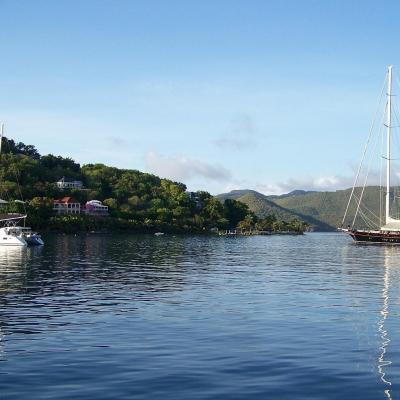 Modern and classic boat