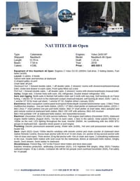Nautitech 46 open 4 cabins