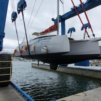Neel 47 hybride back in the water